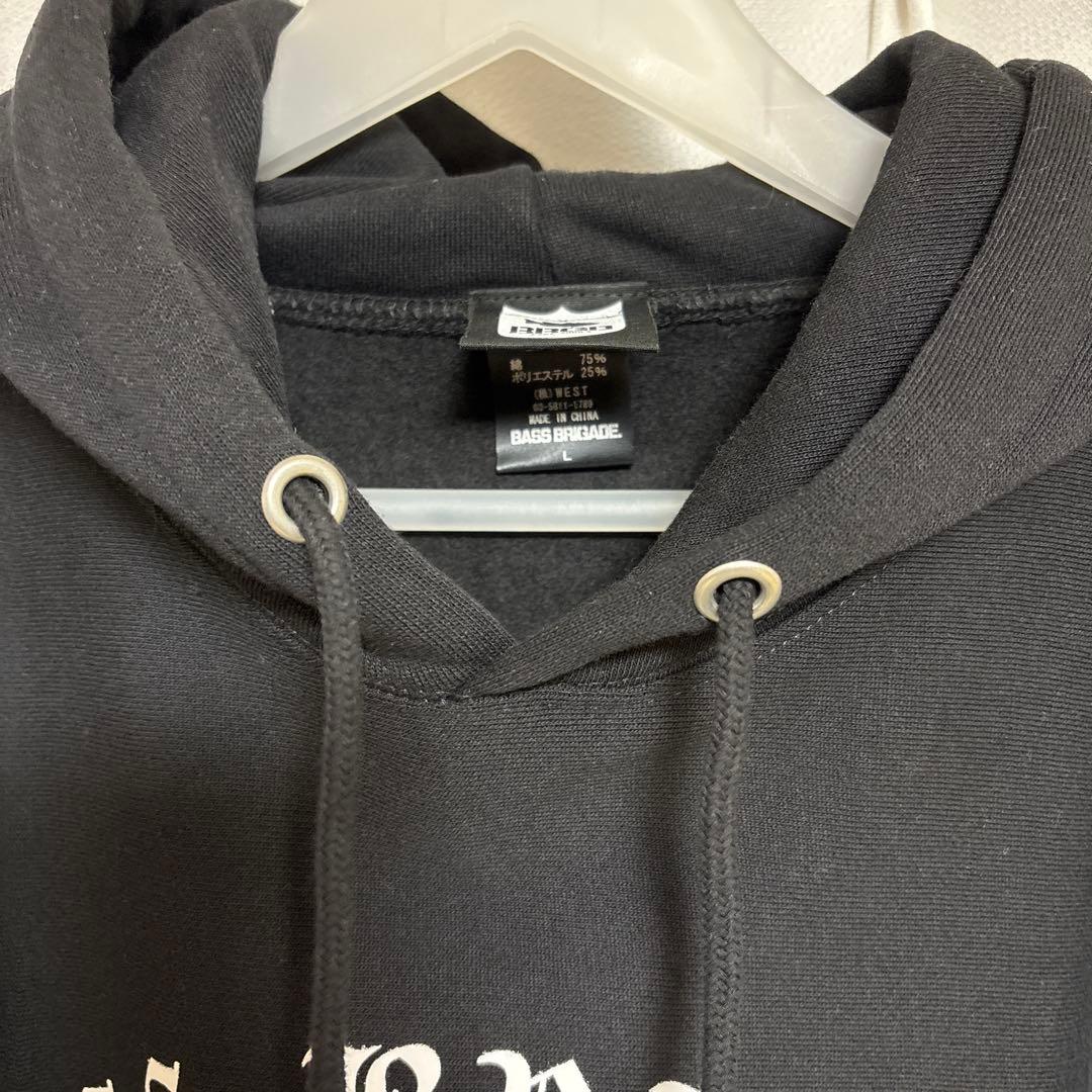 バスブリゲード ブラック パーカー サイズＬ