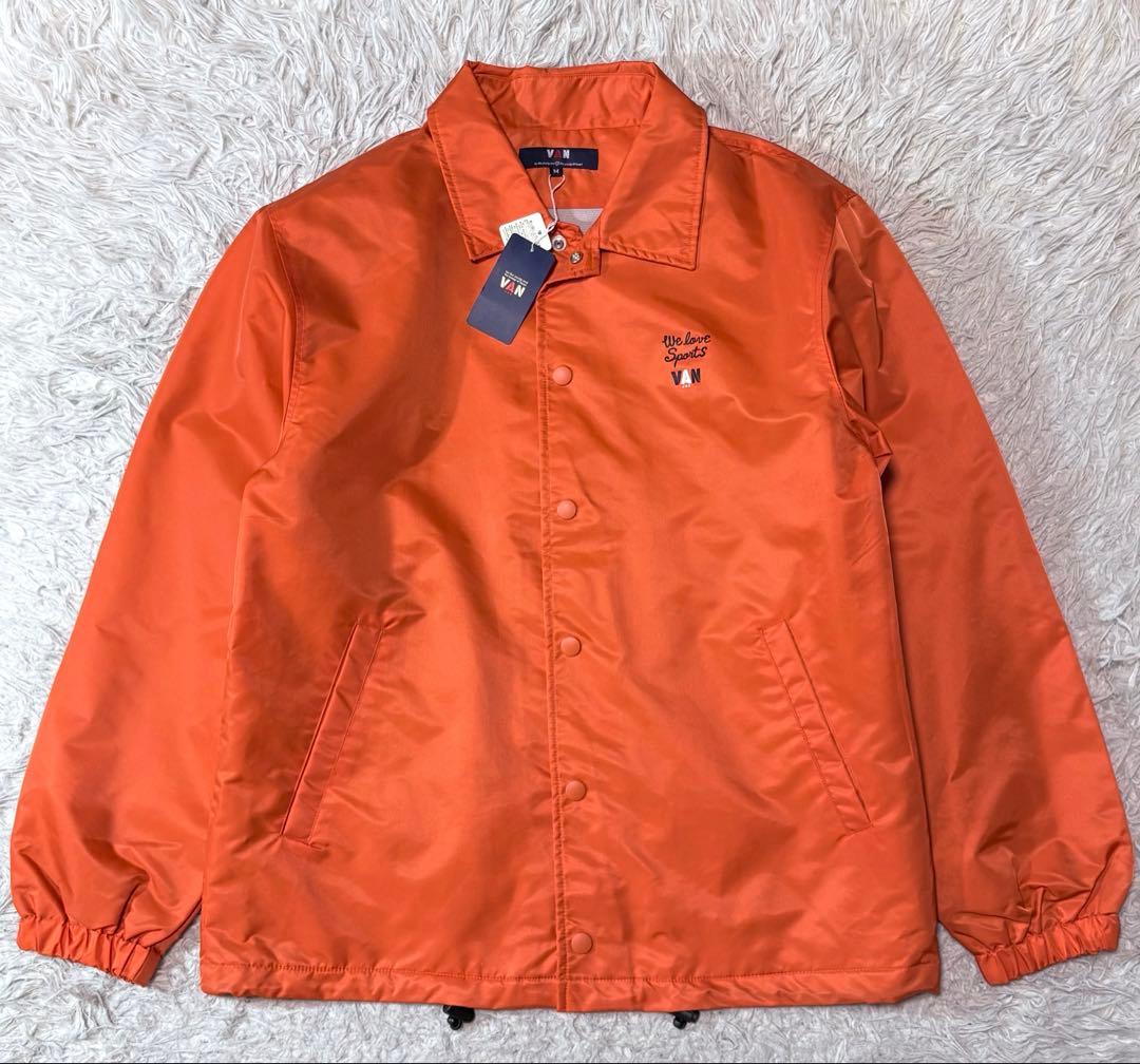 【いーけ✨】VANJAC　ナイロンコーチジャケット　バックプリント