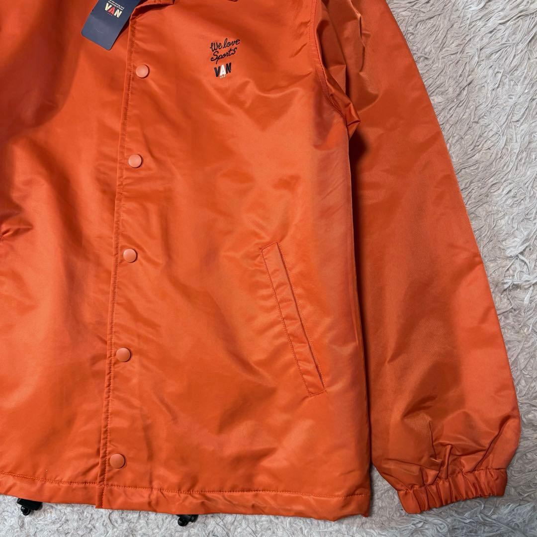 【いーけ✨】VANJAC　ナイロンコーチジャケット　バックプリント