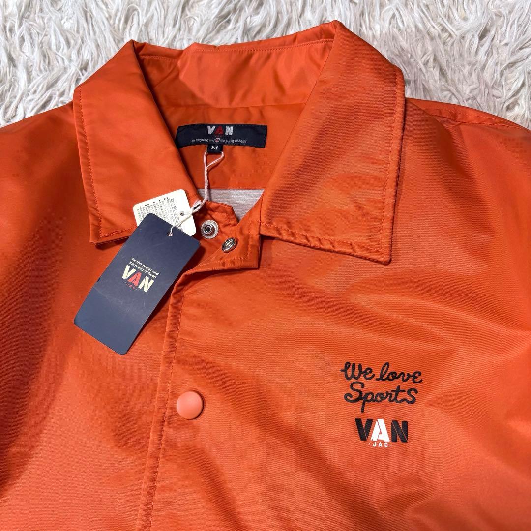 【いーけ✨】VANJAC　ナイロンコーチジャケット　バックプリント