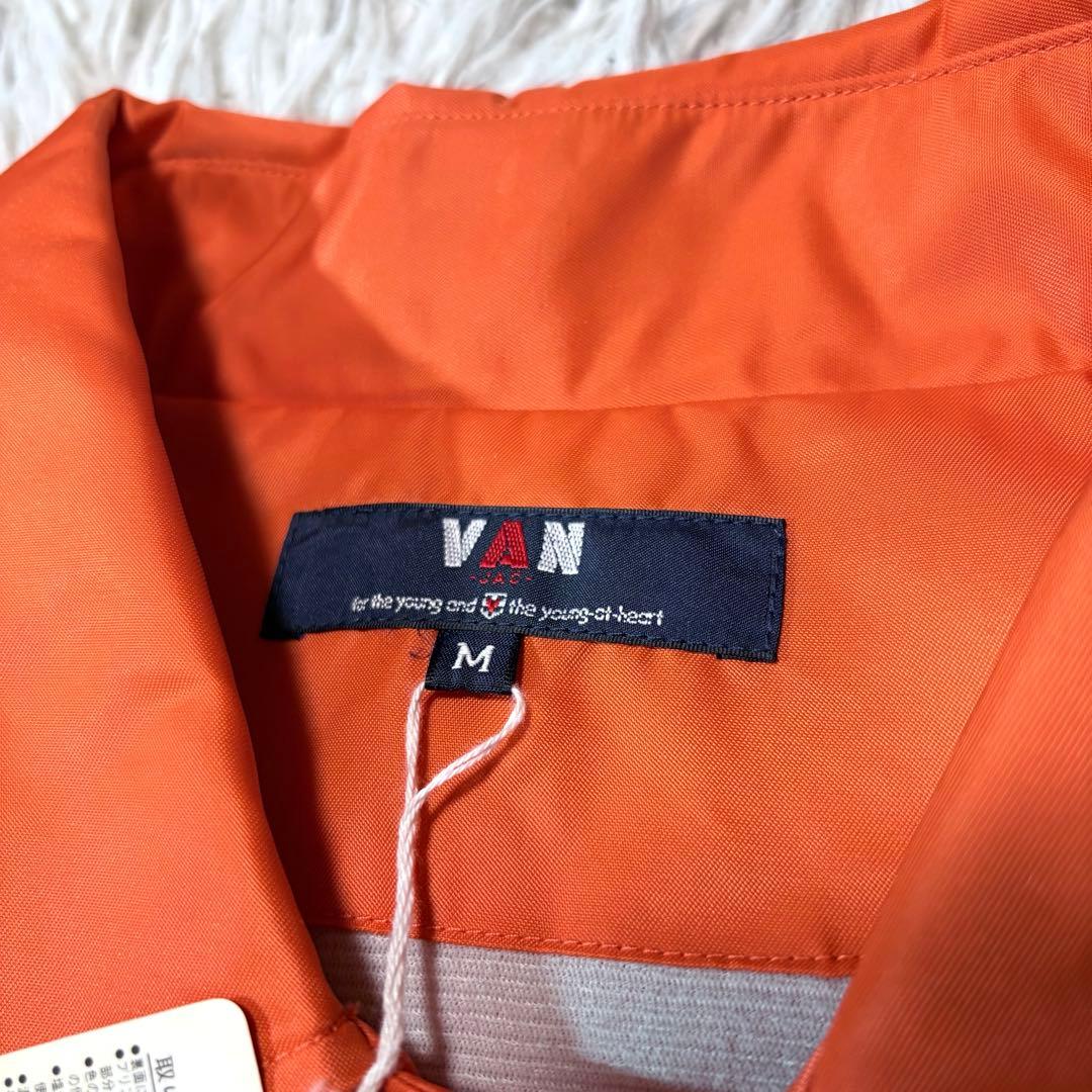 【いーけ✨】VANJAC　ナイロンコーチジャケット　バックプリント