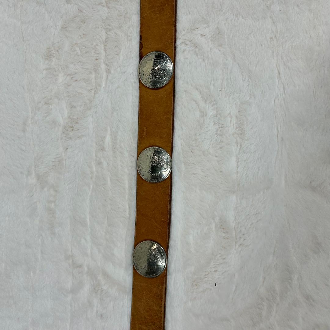 モルガンダラー　コンチョ　レザー　ベルト　1972年