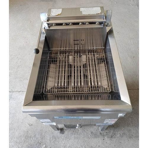 【ちゃーりぃ♩】ニチワ 電気フライヤー SEFD-18KMP 業務用