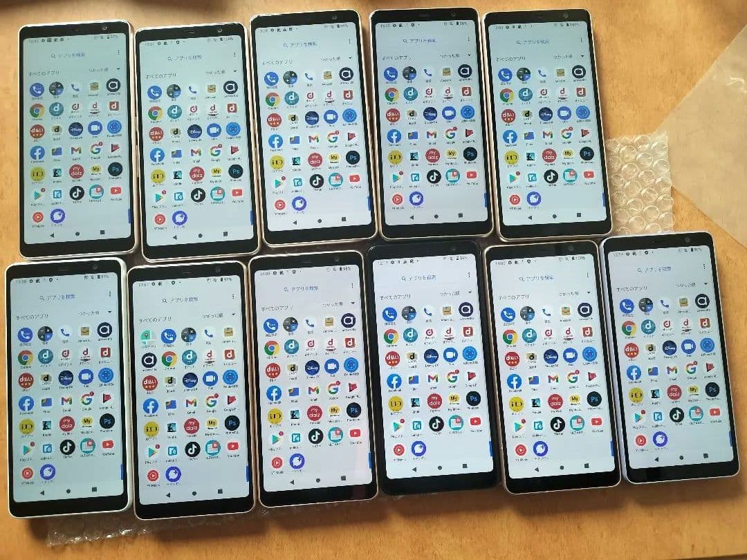 11台セットarrows be f-41A simロック解除済み