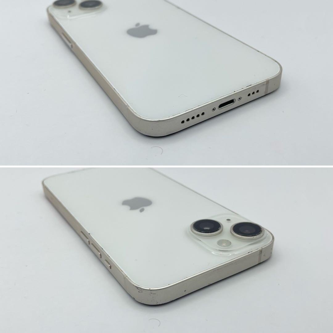 iPhone 14 128GB バッテリー100% スターライト SIMフリー