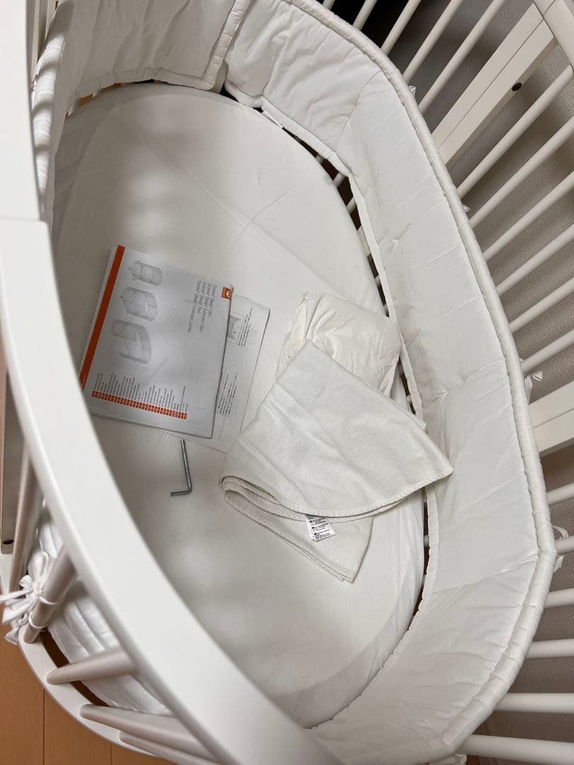 ストッケ スリーピー ベッド STOKKE ベビーベッドマットレスカバー付