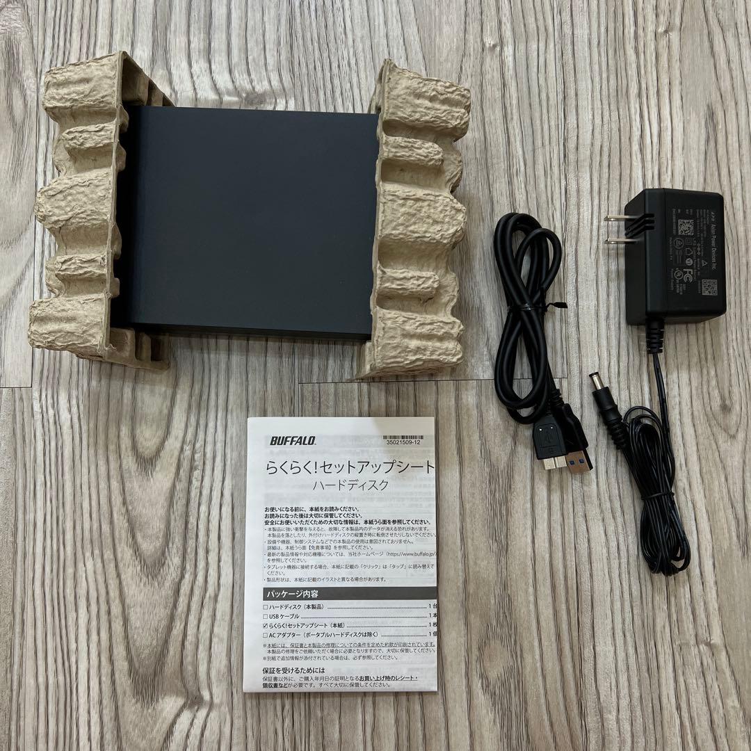 BUFFALO HD-EDS2U3-BE 2TB 外付けHDD