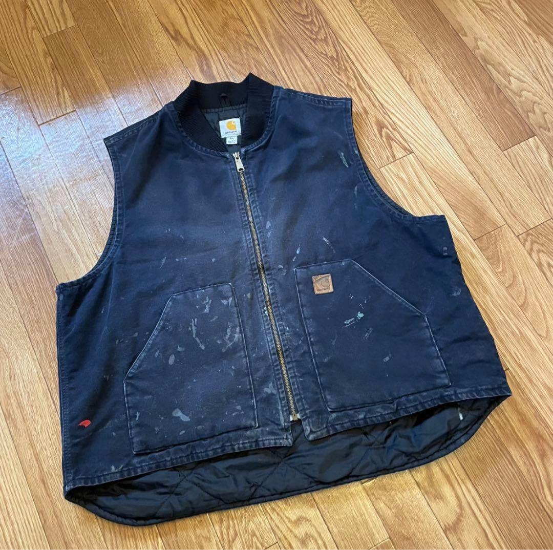 00s Carhartt カーハート ダックベスト メキシコ製 2XLサイズ