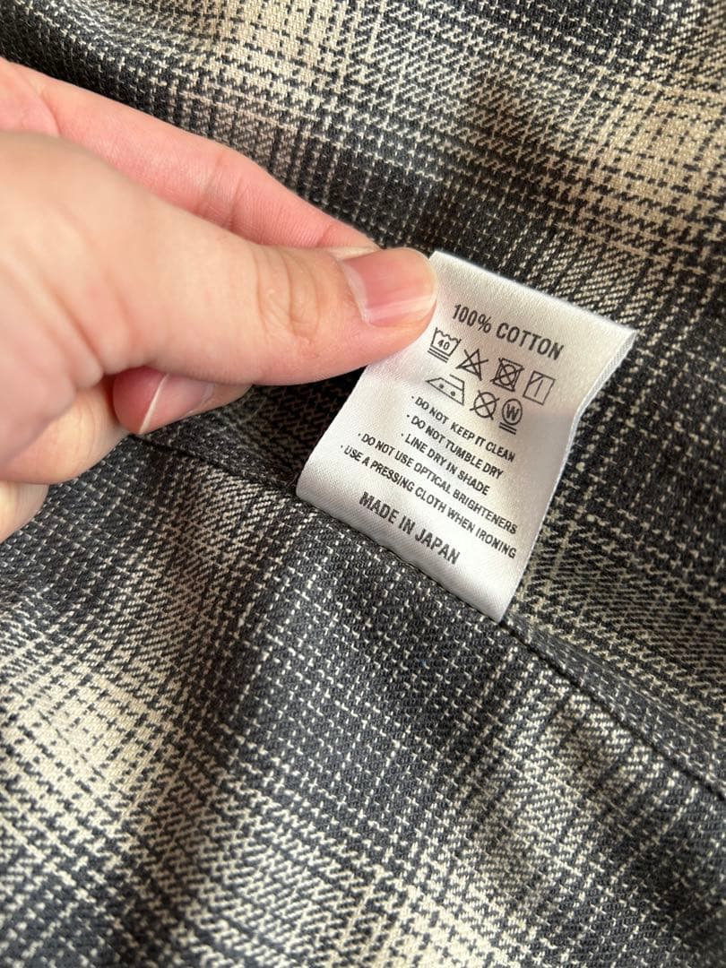 tattoo studio yamada 山田蓮オンブレ グレーシャツ　M