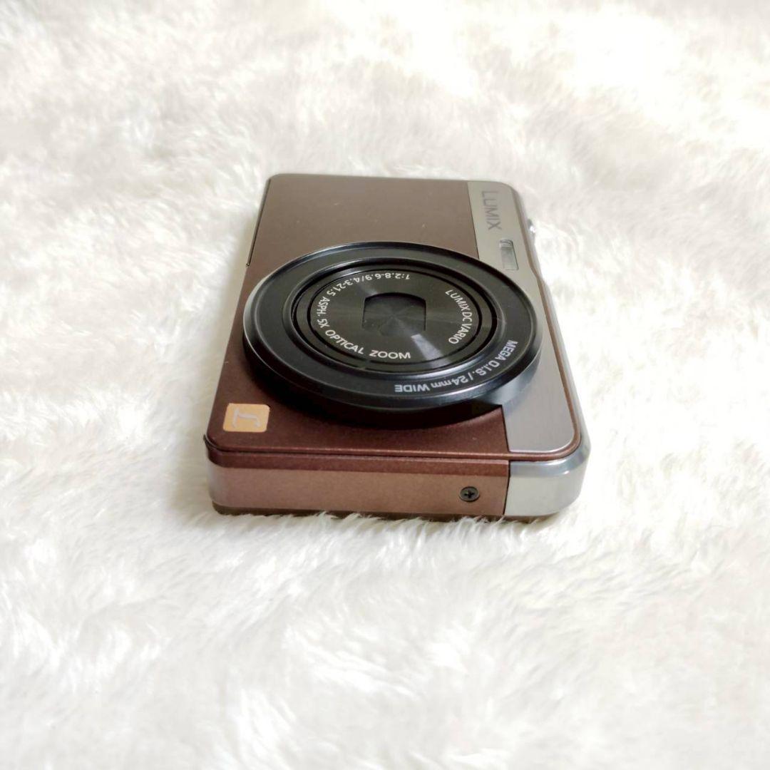 Panasonic LUMIX DMCーXS3 ブラウン バッテリー デジカメ