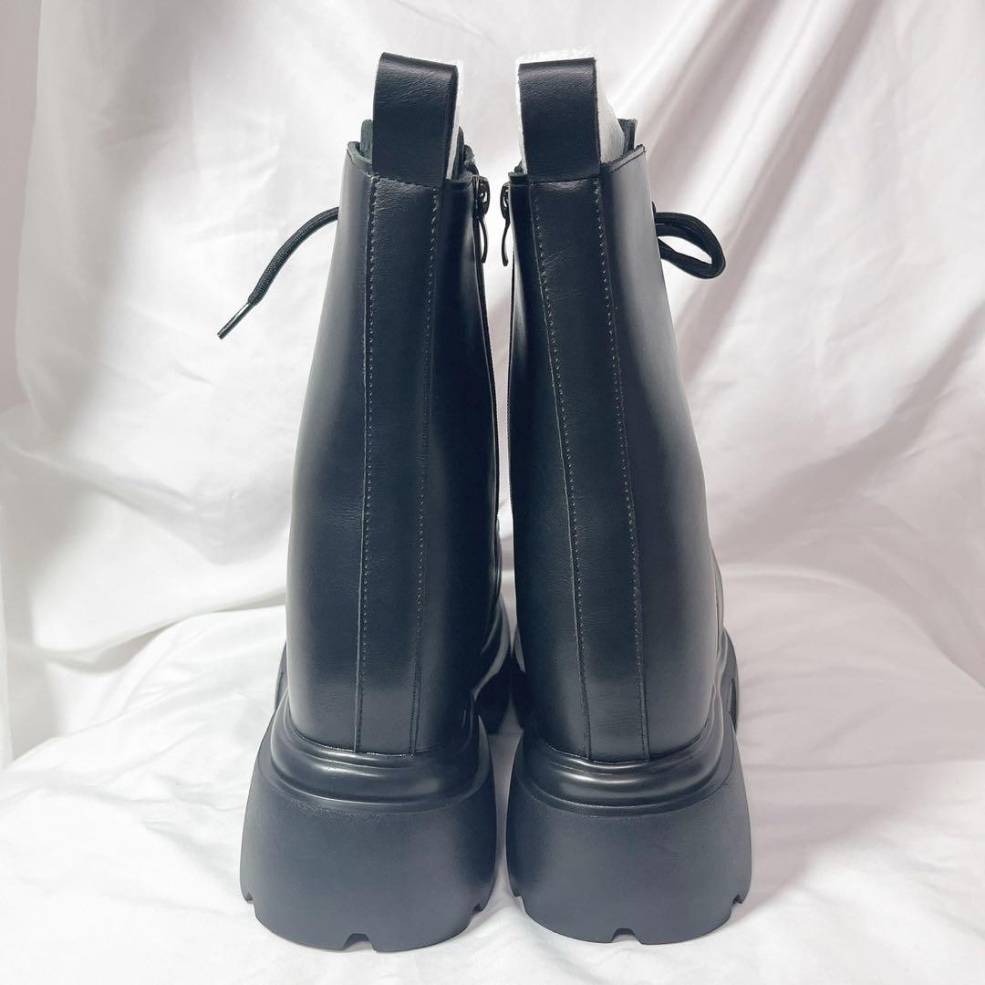 厚底ブーツ シークレットシューズ＋16.5cm