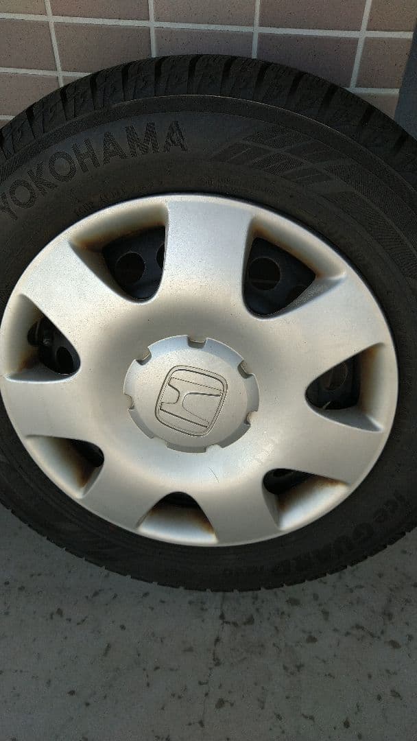 Honda純正ホイール スタッドレスタイヤ4本セット2022年175/70R14