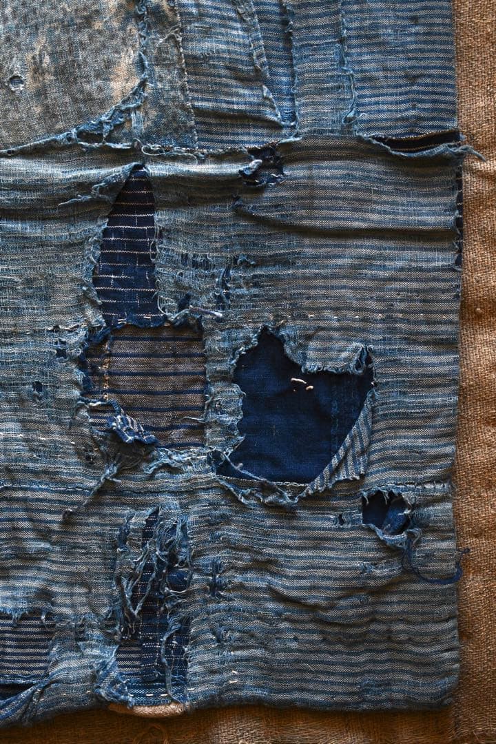 古道具　襤褸　古布　民藝　藍染　明治　ブロカント　古道具坂田　ヴィンテージ