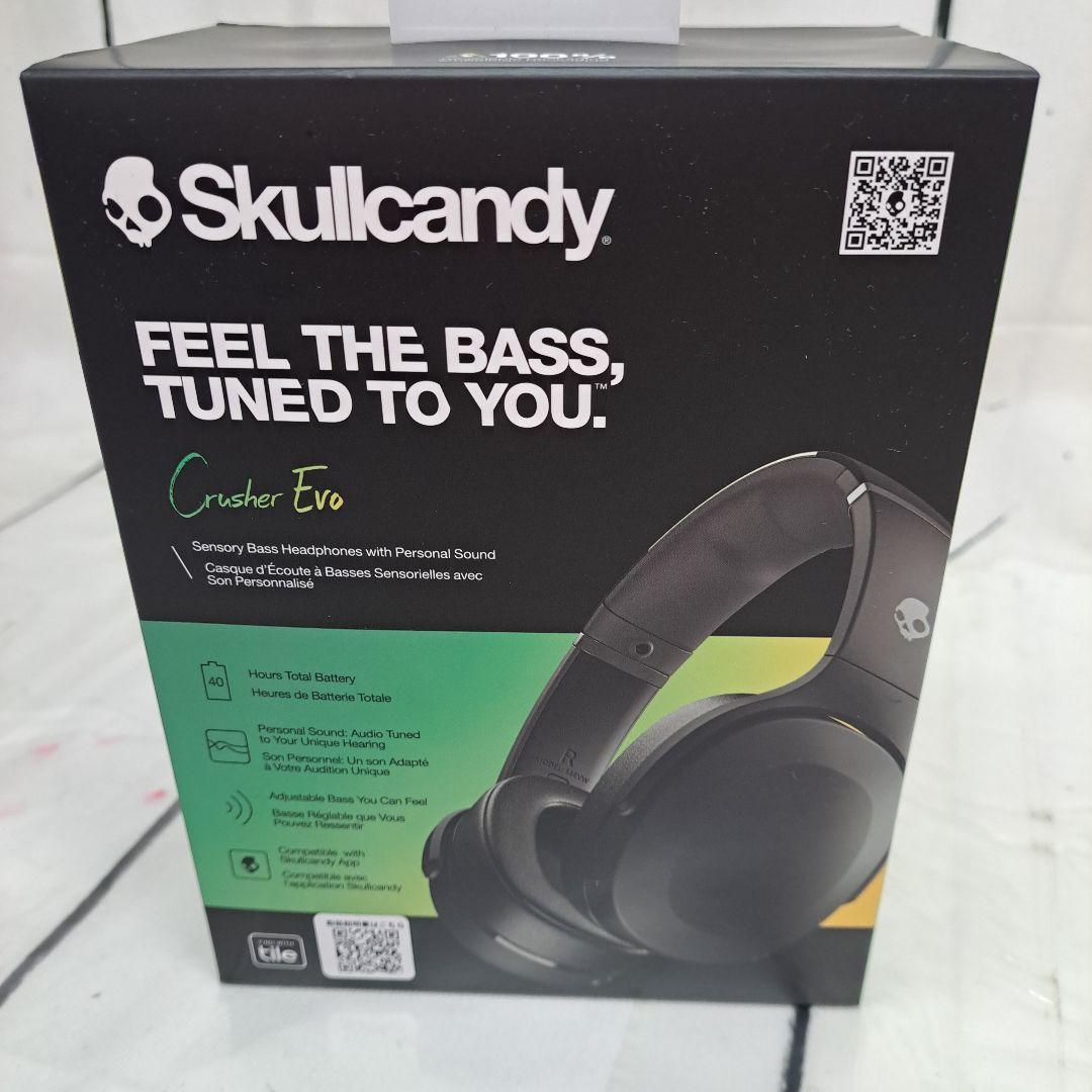 新品未使 Skullcandy Crusher Evo ワイヤレスヘッドホン