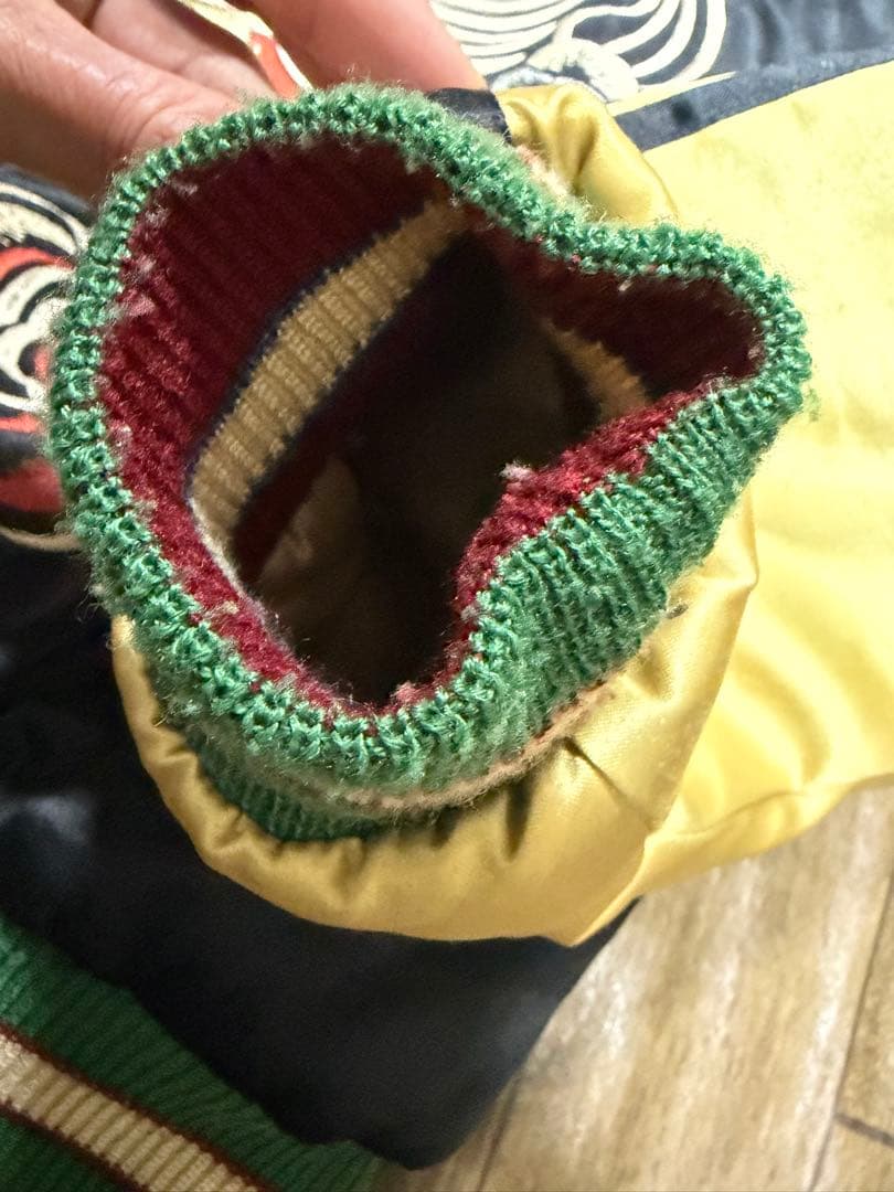 Mサイズ テーラー東洋 スカジャン 龍 和柄 リバーシブル M18426