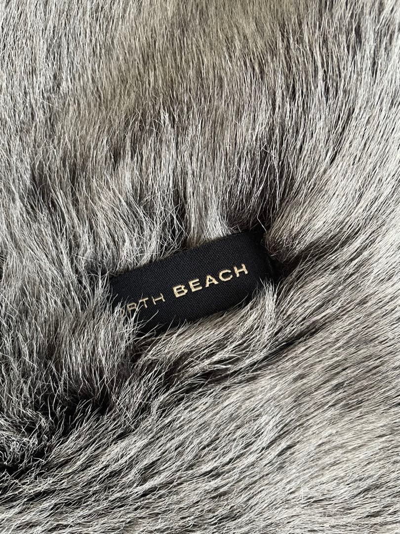 ノースビーチ　ムートンファーショール