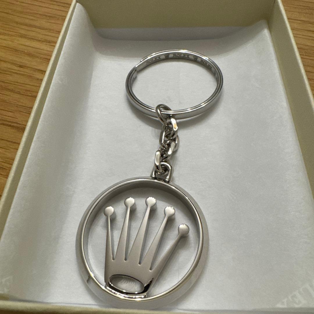 ROLEX ロゴ キーホルダー 箱付き
