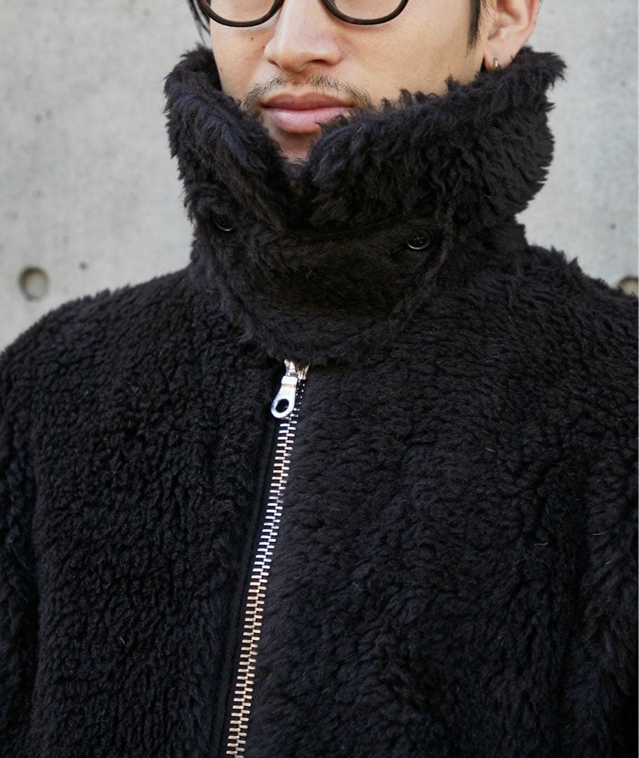 【MARKAWARE / マーカウェア】ALPACA BOMBER JACKET