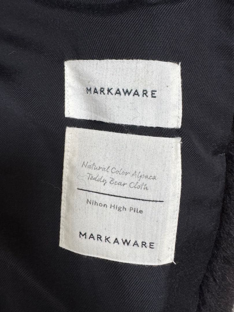 【MARKAWARE / マーカウェア】ALPACA BOMBER JACKET