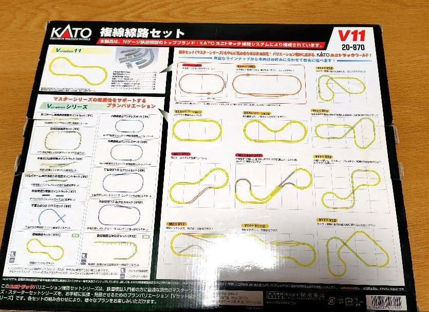 常*急様 KATO 複線線路セット V11 Nゲージ線路 カント付き曲線線 20