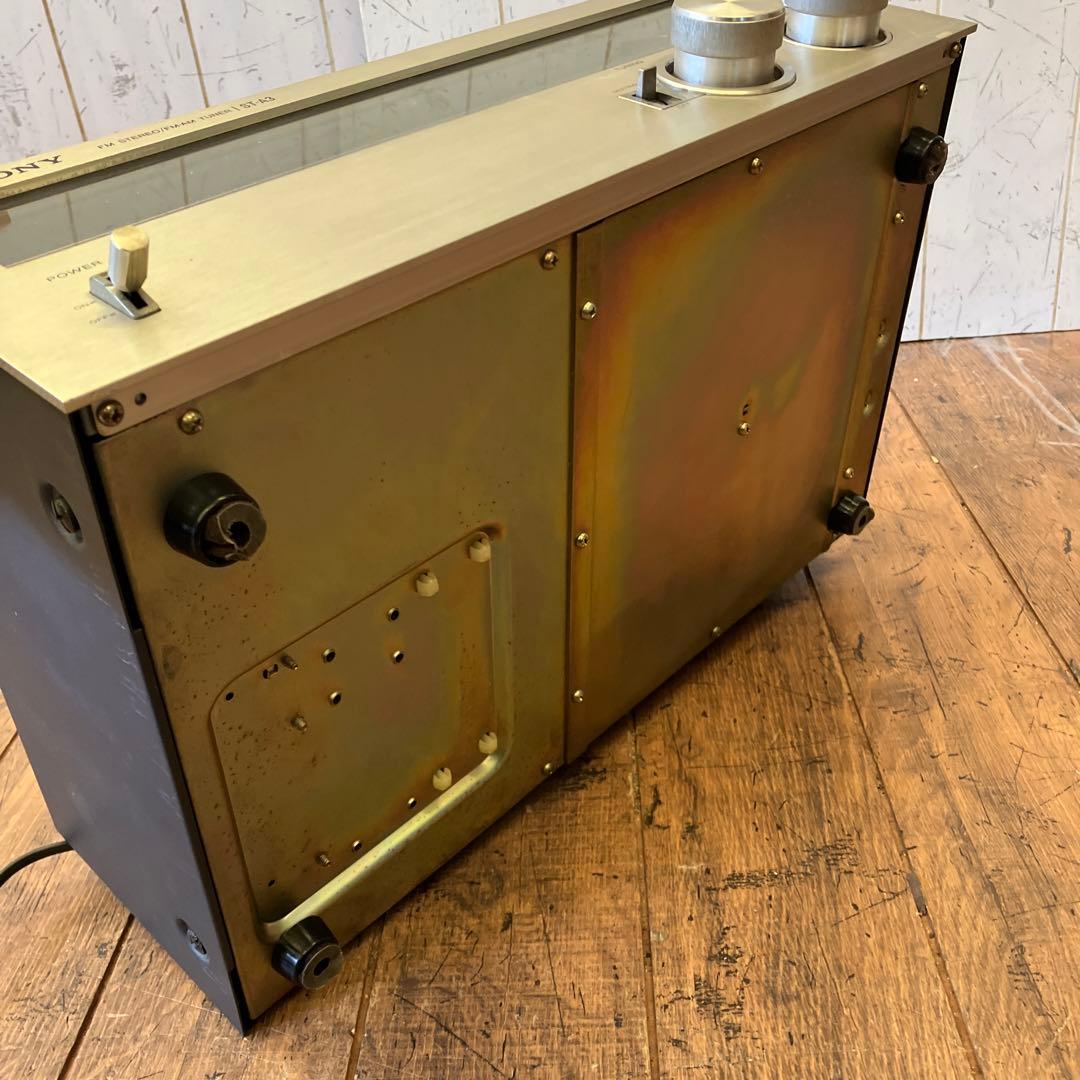 昭和レトロ SONY FM-AM ステレオチューナー ST-A3 ラジオ コンポ