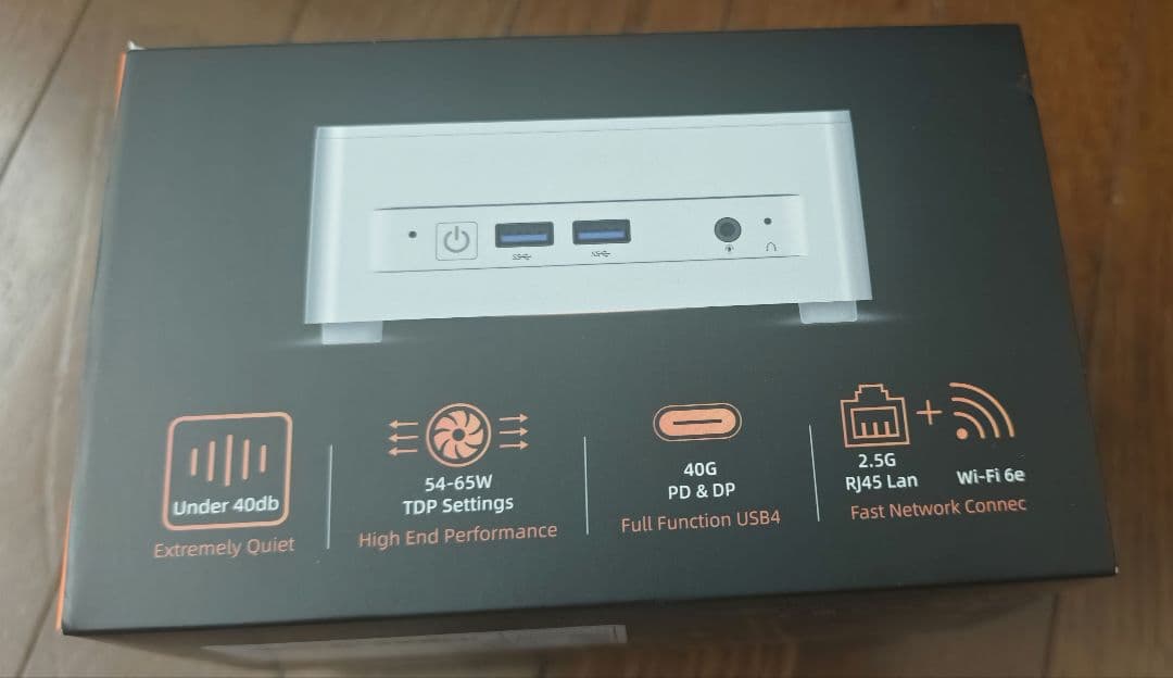 minisforum um870 slim 32GB 1TB本体付属品　値下げ可