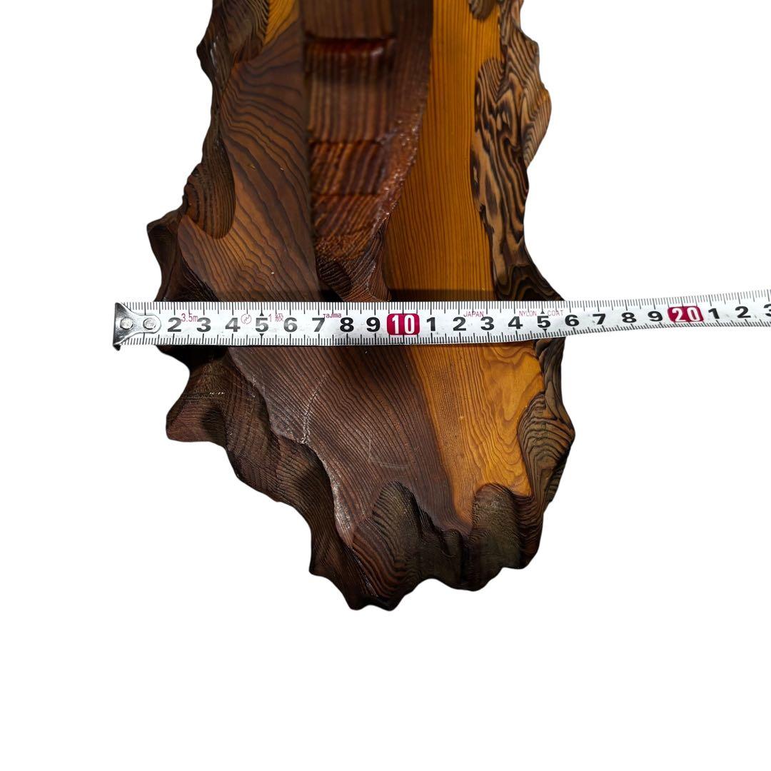 昇龍　木彫　龍　竜　縁起物　置物　インテリア　ドラゴン　木製　オブジェ