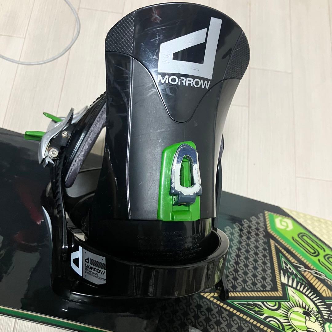 バック付/SALOMON SSIサロモン スノーボードセット155cm/バインM