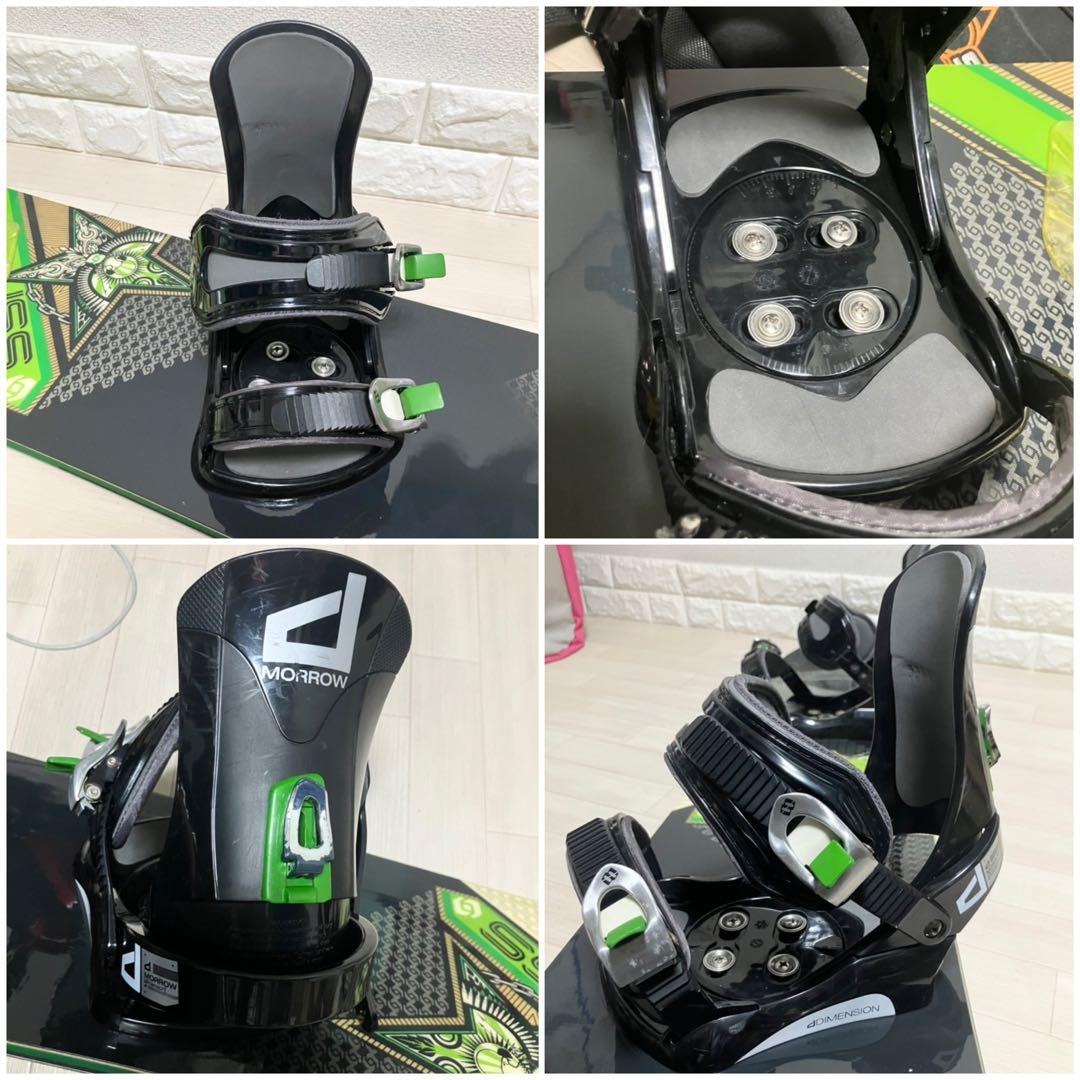 バック付/SALOMON SSIサロモン スノーボードセット155cm/バインM