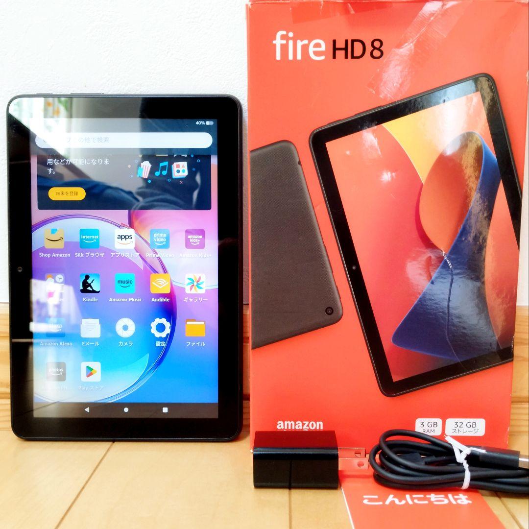 良品 Fire HD 8 最新第12世代(2024) ブラック 32GB