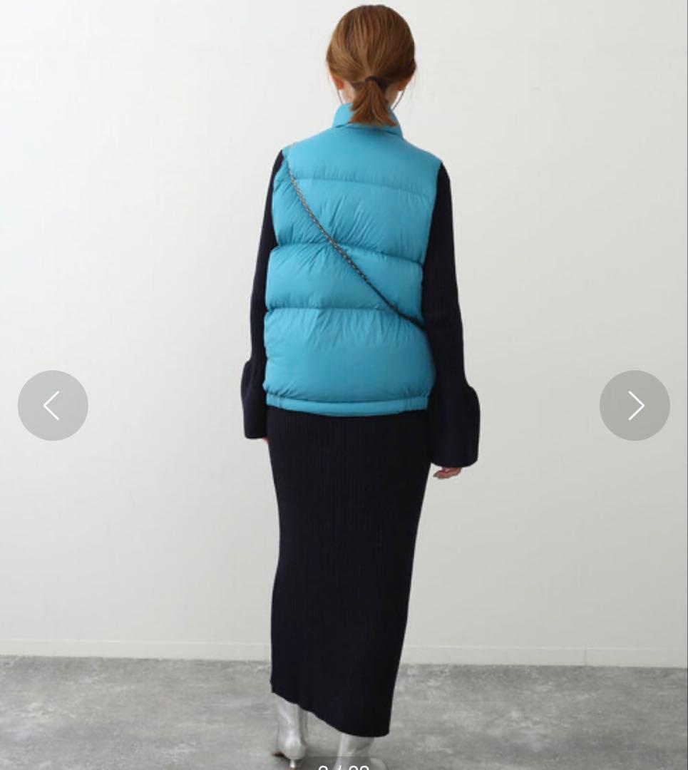 未使用✨IENA × GERRY ダウンベスト ブルー