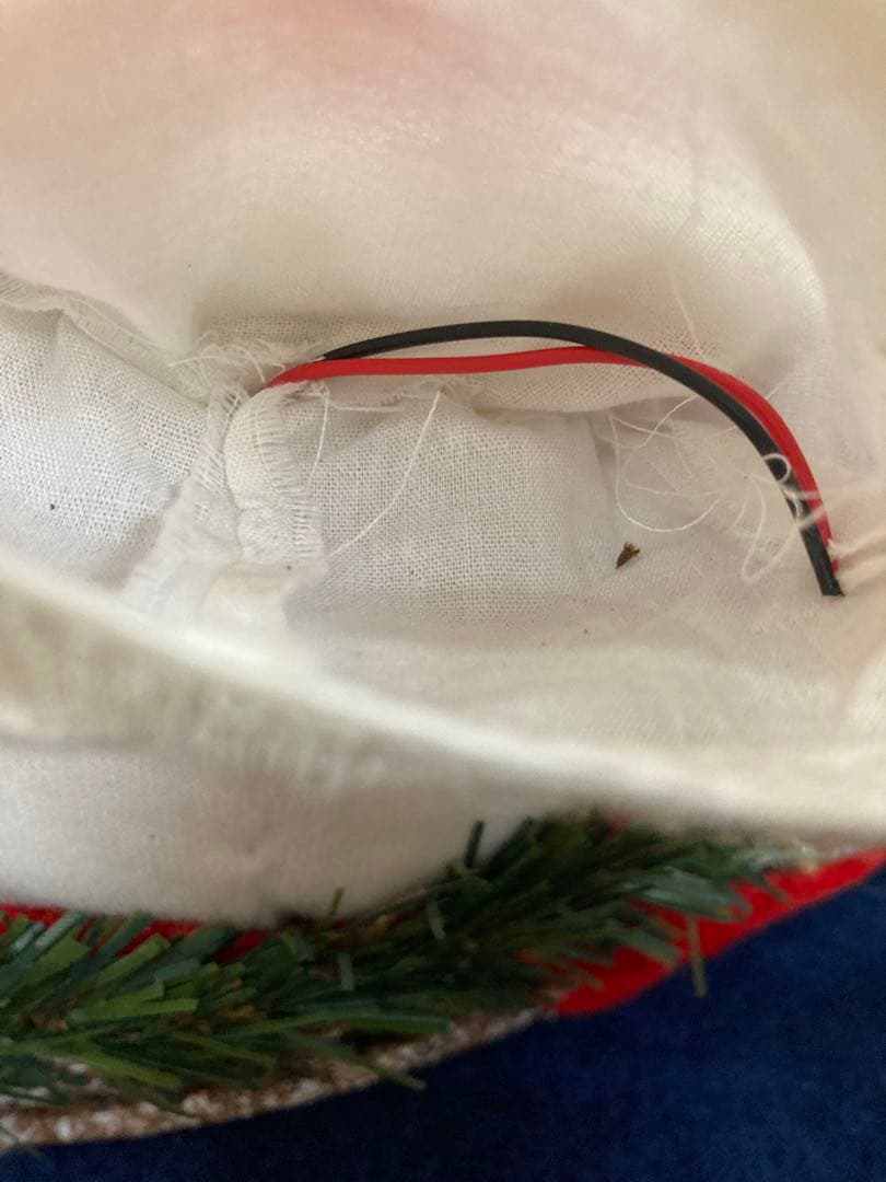 ハローキティ　クリスマスリース　レトロ　飾り　サンタ　プレゼント