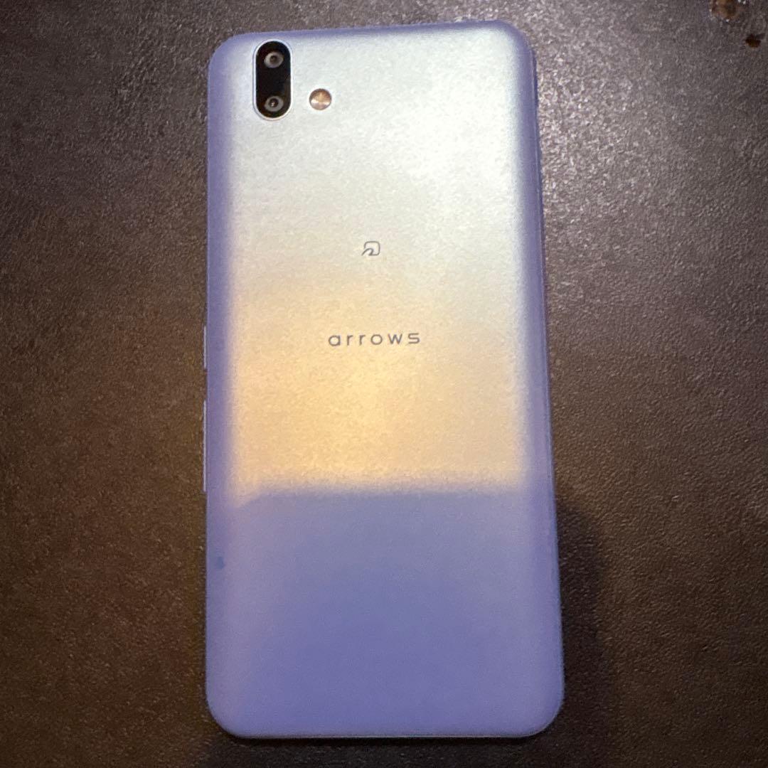 刹*那様 arrows スマートフォン 本体 薄紫