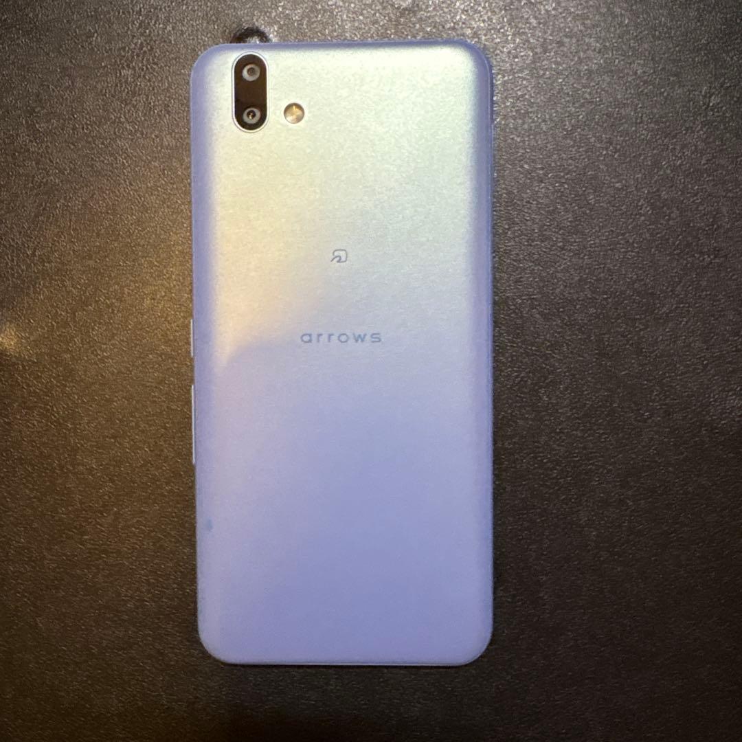 刹*那様 arrows スマートフォン 本体 薄紫