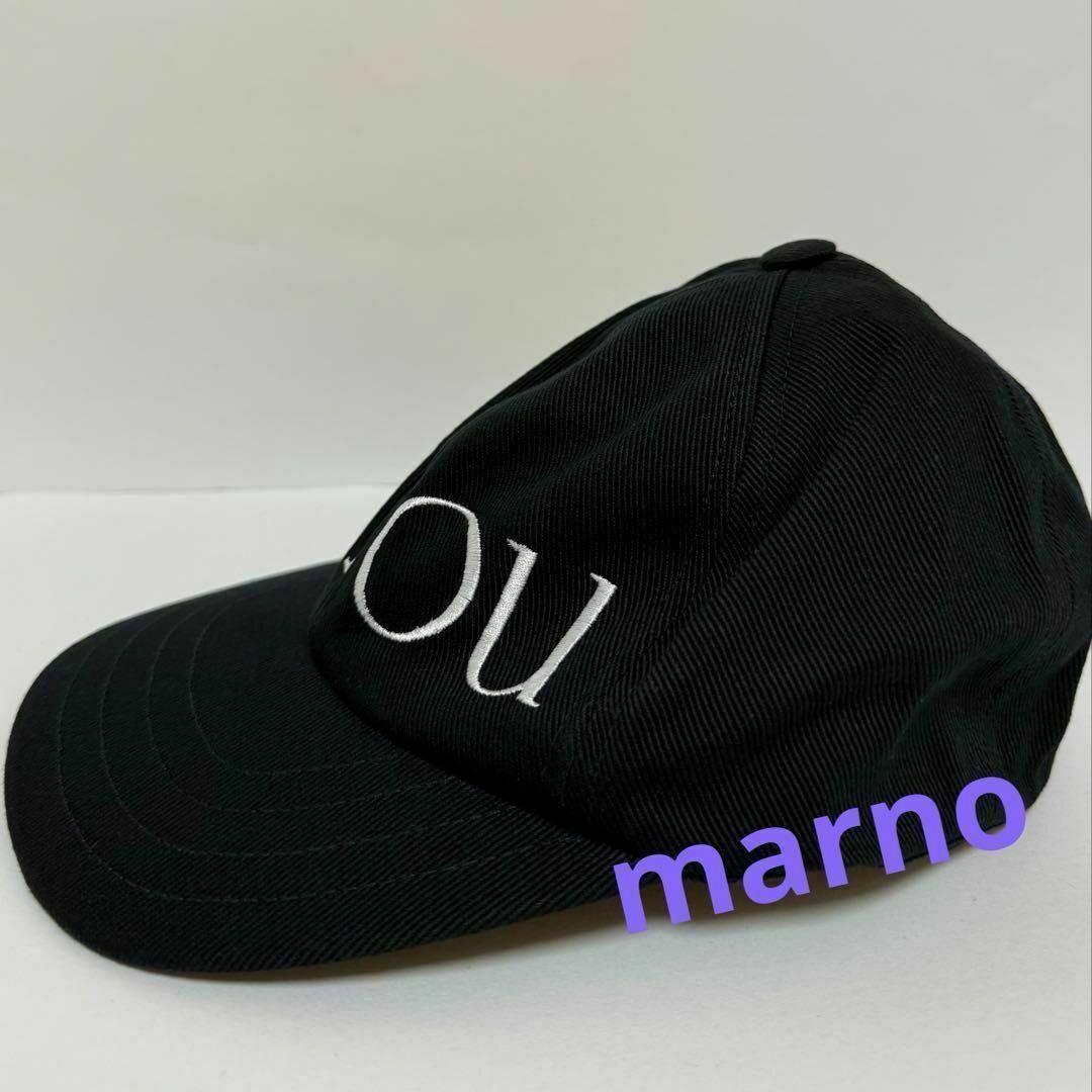 【新品】PATOU パトゥ　コットンキャップ 帽子　ブラック Mサイズ