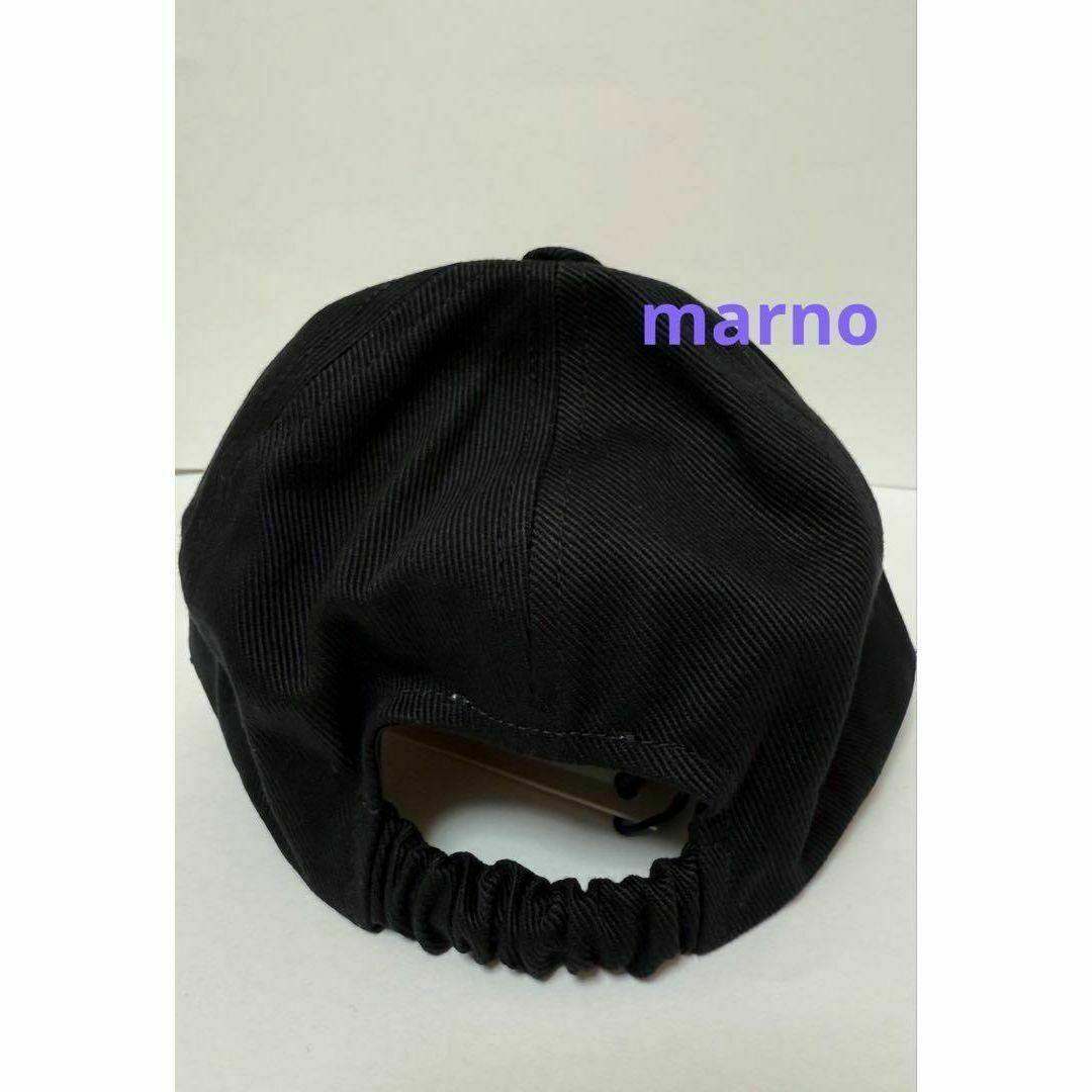 【新品】PATOU パトゥ　コットンキャップ 帽子　ブラック Mサイズ