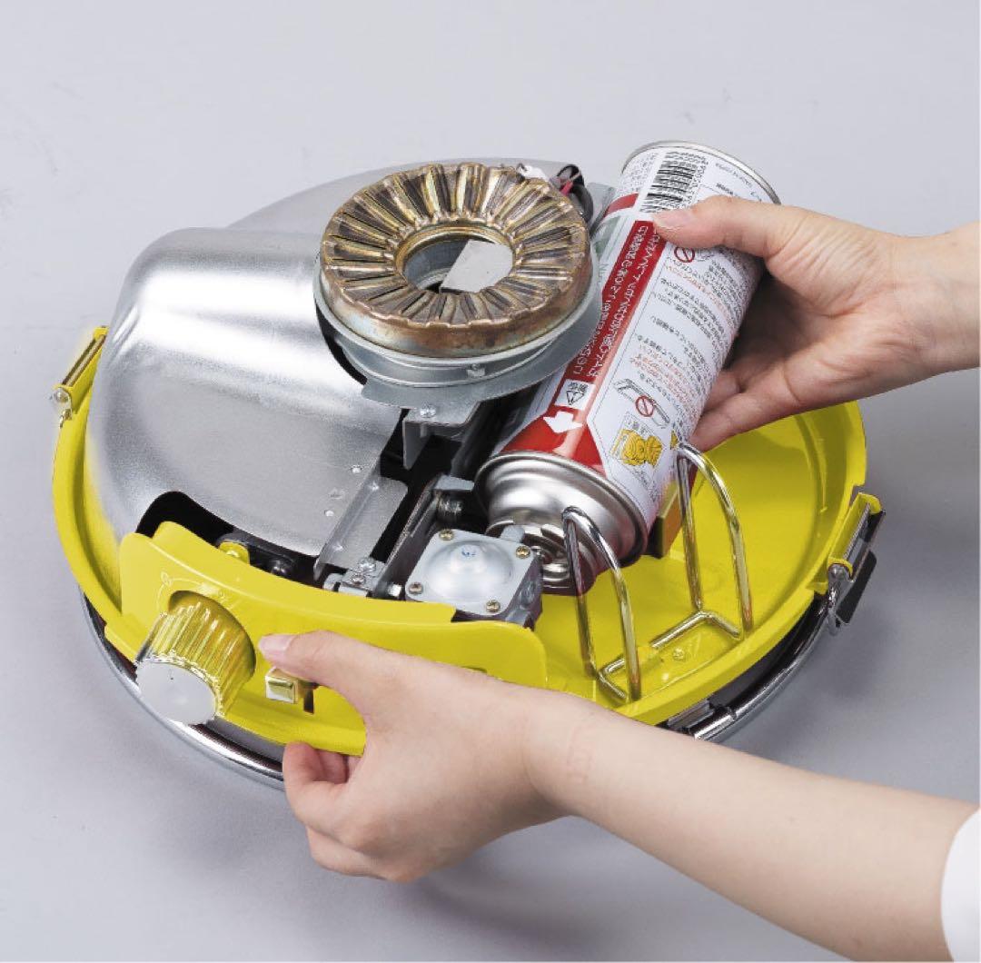 【新品未使用】センゴクアラジン　ポータブルガスストーブ　SAG-BF02A(Y)