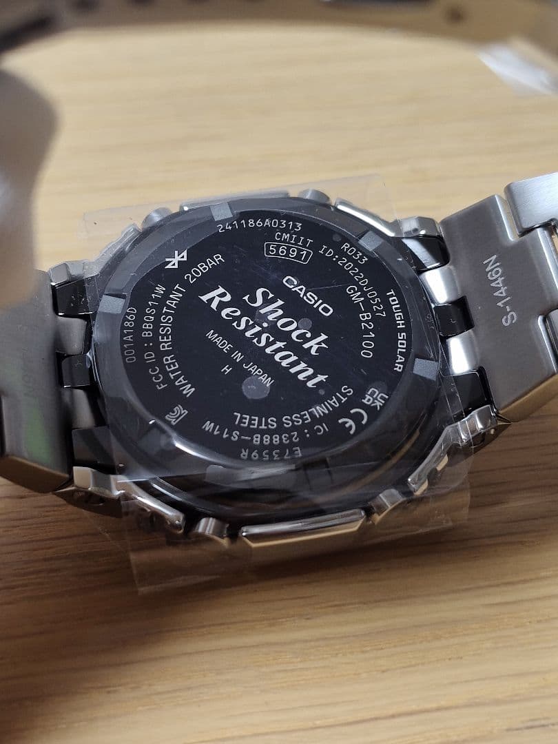 G-SHOCK GM-B2100 シルバー/ローズゴールド