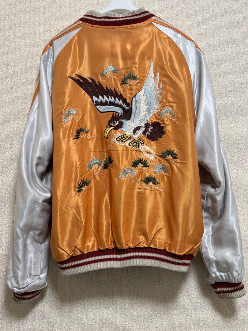 テーラー東洋 1950s リバーシブル スーベニア ドラゴン イーグル 中古