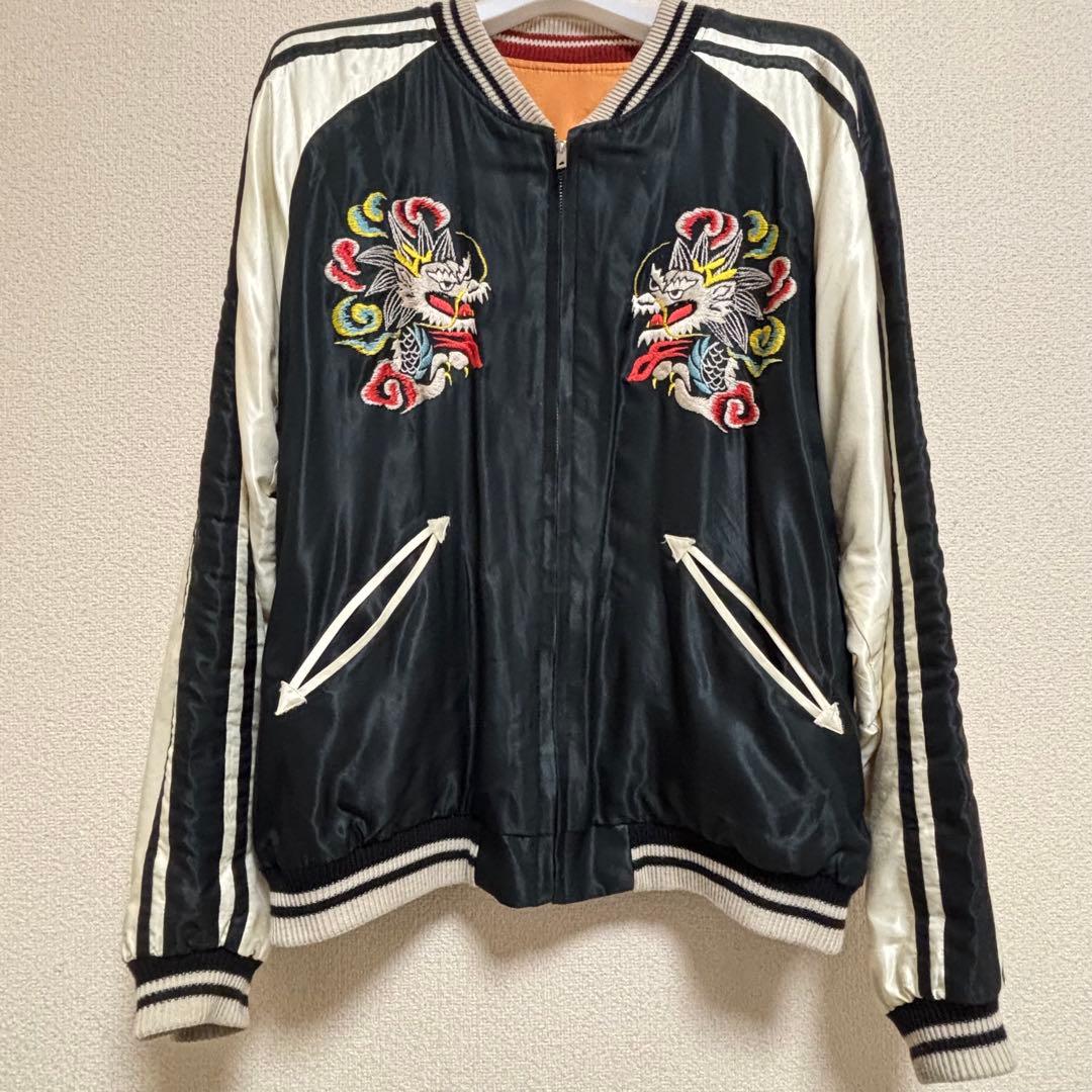 テーラー東洋 1950s リバーシブル スーベニア ドラゴン イーグル 中古