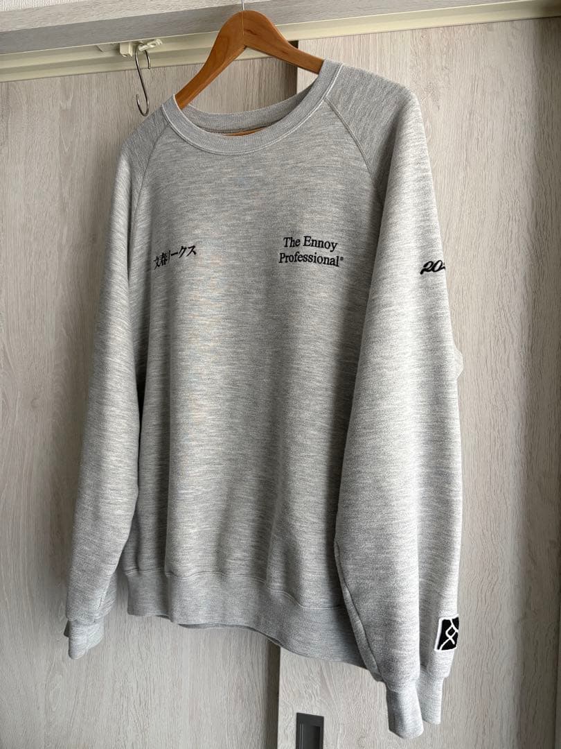 【最安値】ENNOY × 文春リークス 週刊文春 スウェットXLサイズ グレー