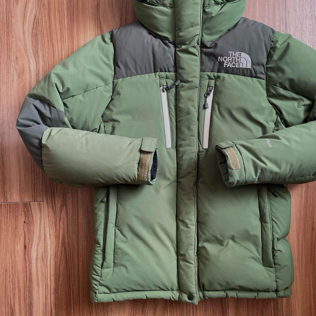 ノースフェイスレディースハイベント800グリーン緑バルトロダウンジャケットパーカ