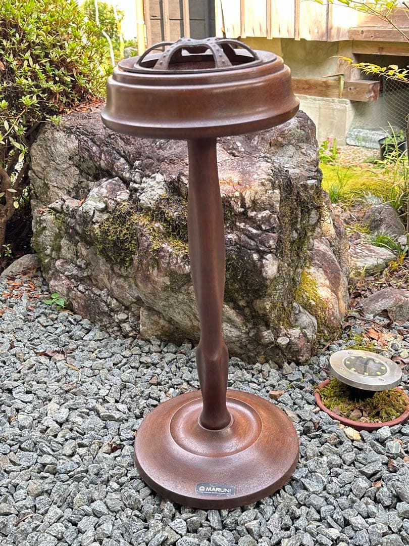 MARUNI マルニ木工　スタンド灰皿　マルニスタンド灰皿　当時物