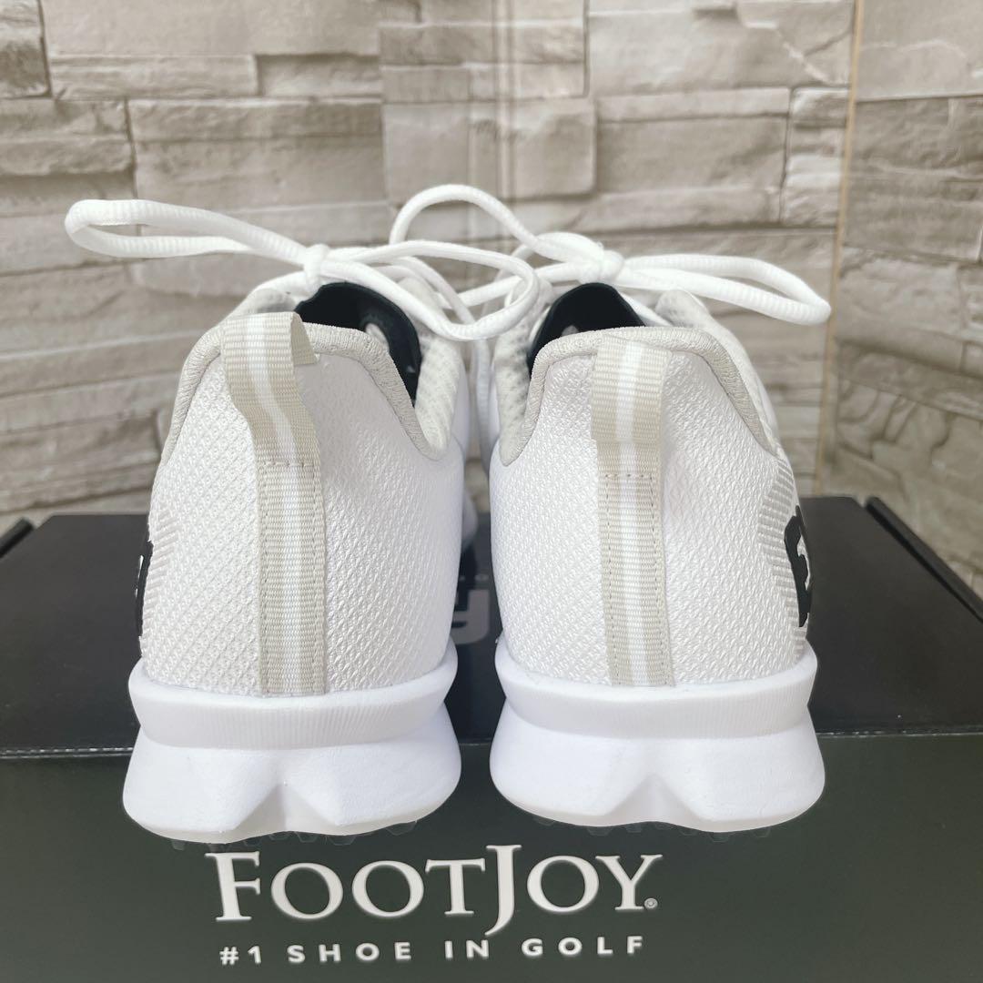 emichossFootJoy シューズ 女性用 ホワイト24.5