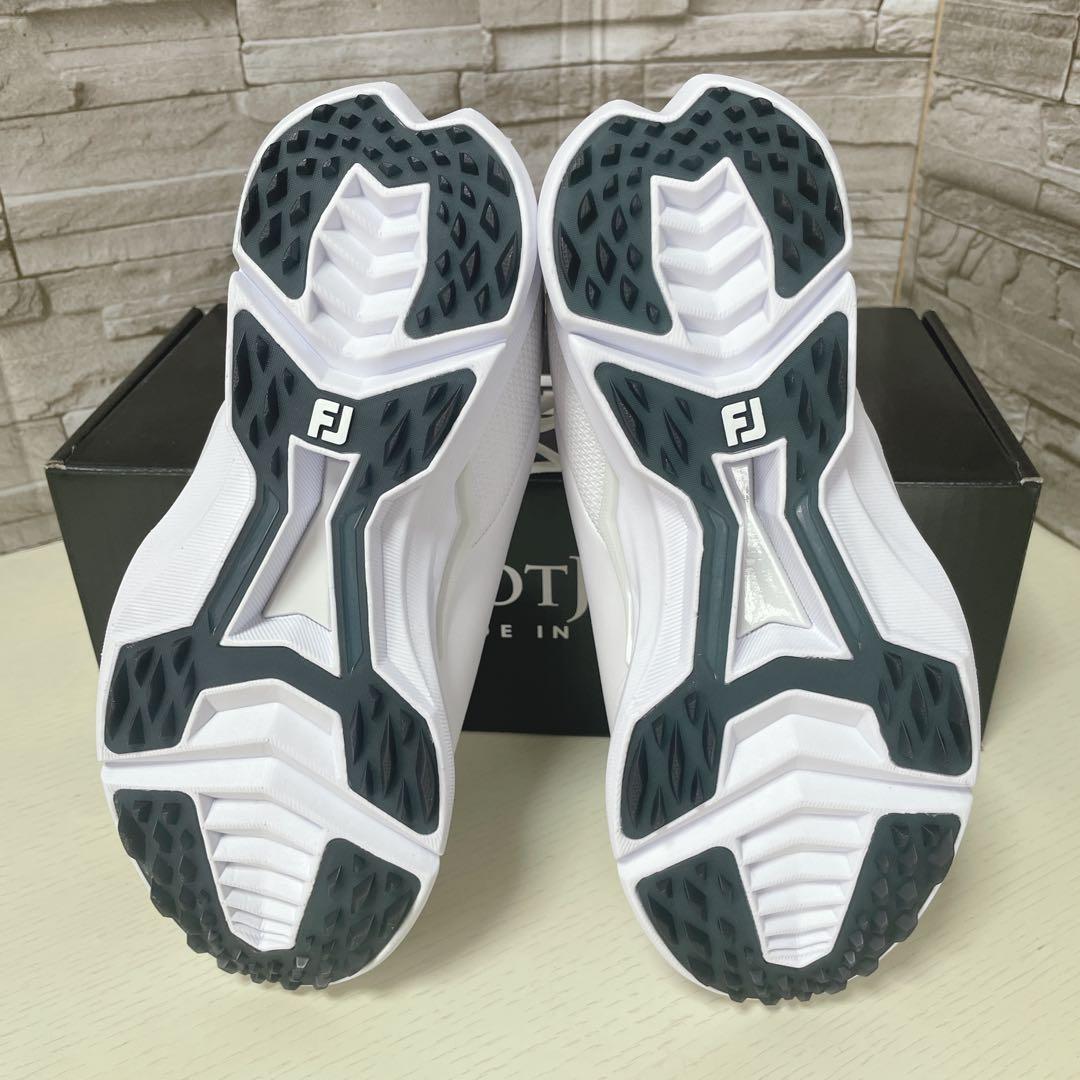 emichossFootJoy シューズ 女性用 ホワイト24.5