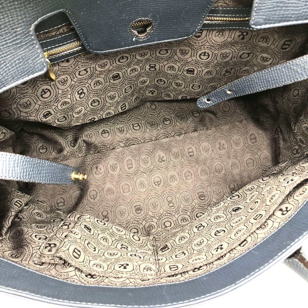 ✨美品✨トフ&ロードストーン トートバッグ ルーフボタン フラップ 大容量