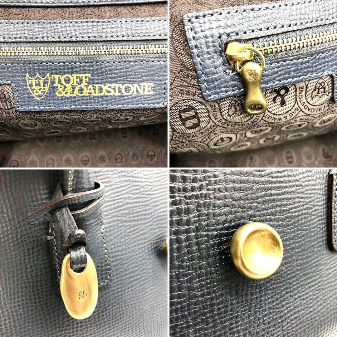 ✨美品✨トフ&ロードストーン トートバッグ ルーフボタン フラップ 大容量