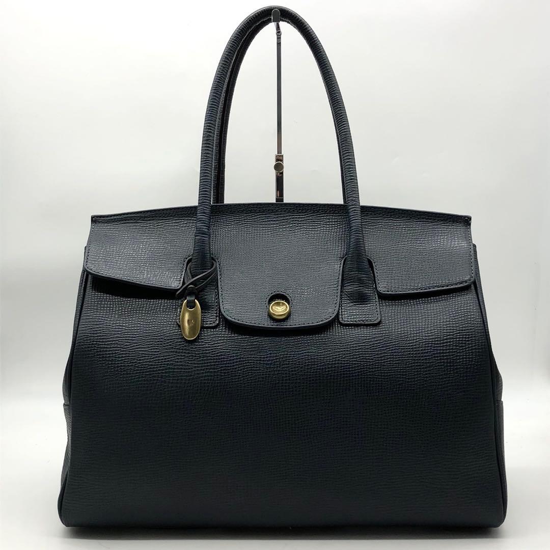 ✨美品✨トフ&ロードストーン トートバッグ ルーフボタン フラップ 大容量