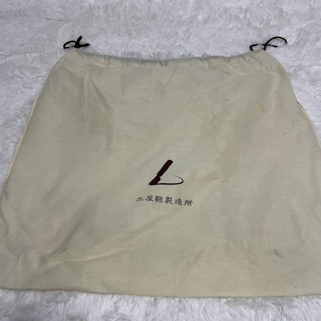 土屋鞄トートバッグ　ブラックレザーHINON ヒノン