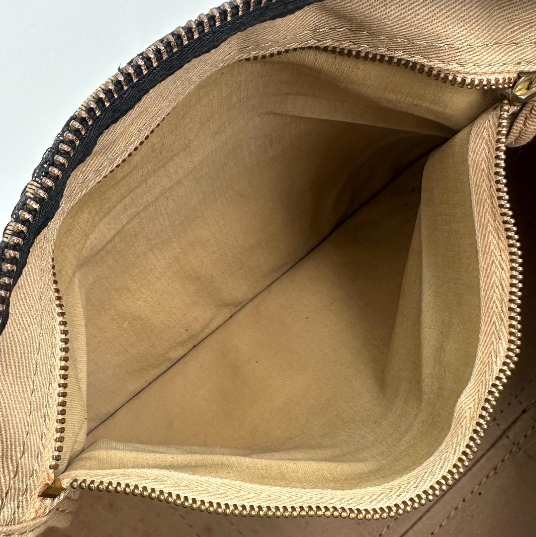 Christian Dior トロッター　総柄　キャンバス　ボストンバッグ